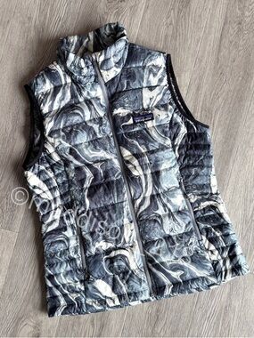 Patagonia Down Sweater Vest Small Rivermouth 800-fill-power down insulation S